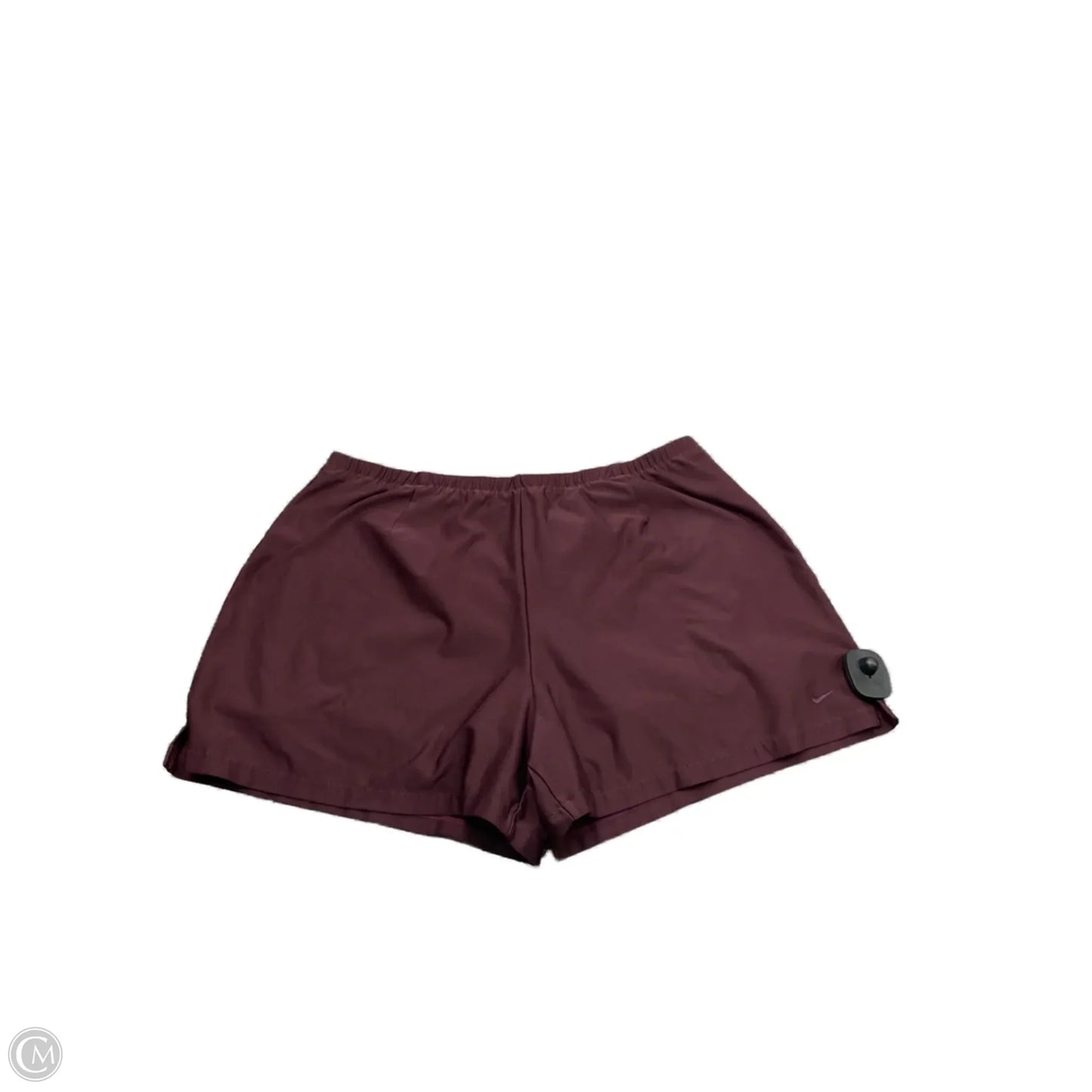 Athletic Shorts By Nike In Maroon, Size: Xl
