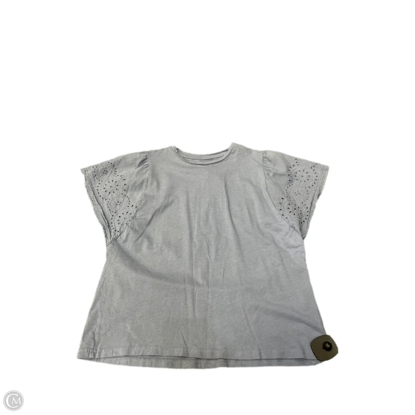 Top Short Sleeve By Gap In Blue, Size: M