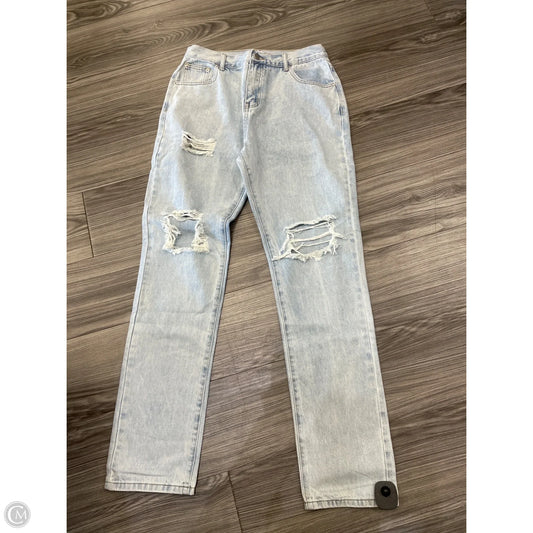 Jeans Boyfriend By Pink Lily In Blue, Size: 8