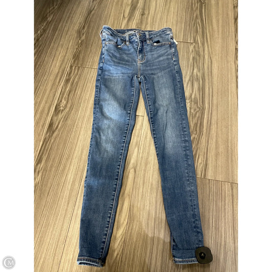 Jeans Skinny By American Eagle In Blue, Size: 2