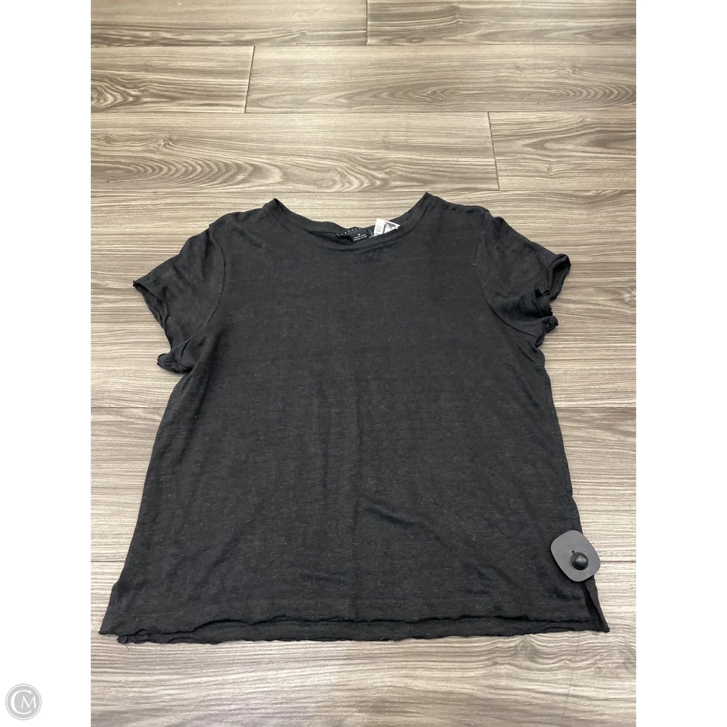 Top Short Sleeve By Sanctuary In Black, Size: M