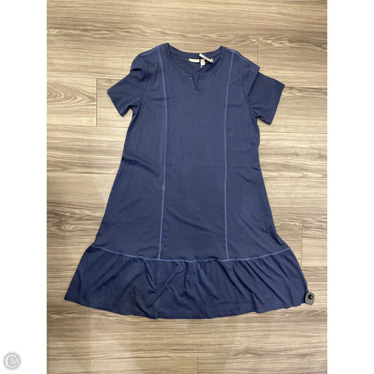 Dress Casual Short By Logo In Navy, Size: M