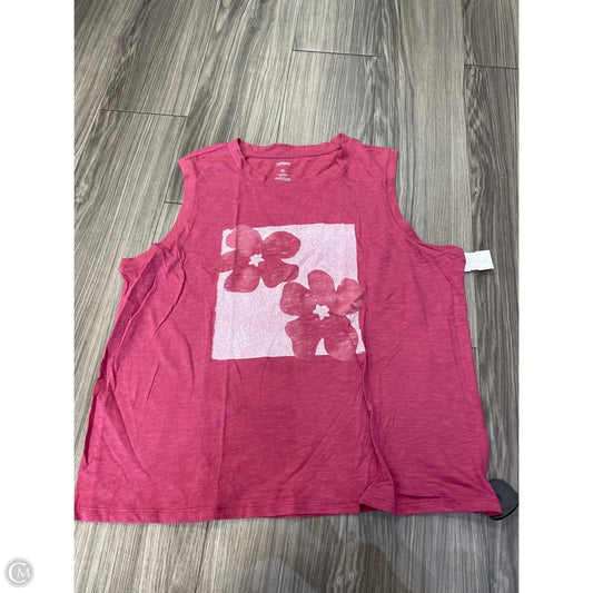 Tank Top By Sonoma In Pink, Size: Xl