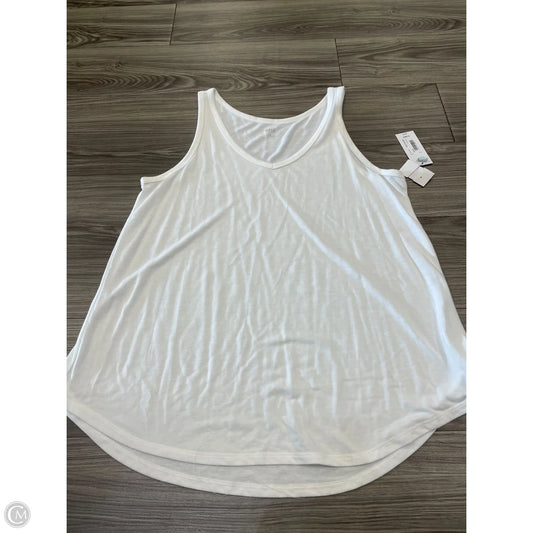 Tank Top By Ana In White, Size: Xl