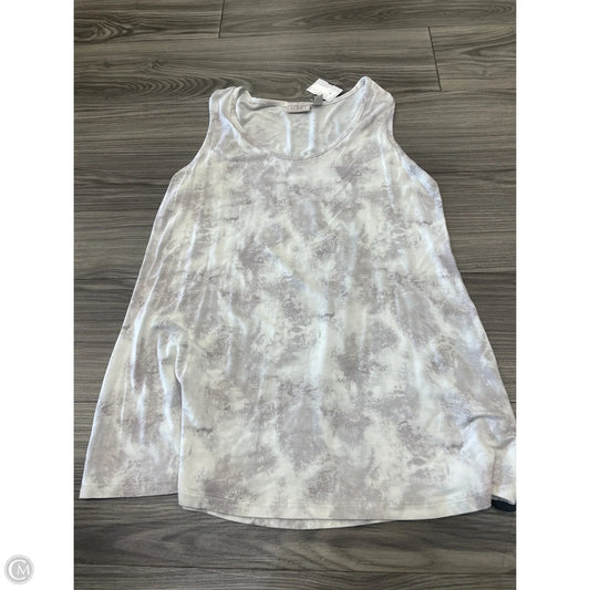 Tank Top By Logo In Grey, Size: M