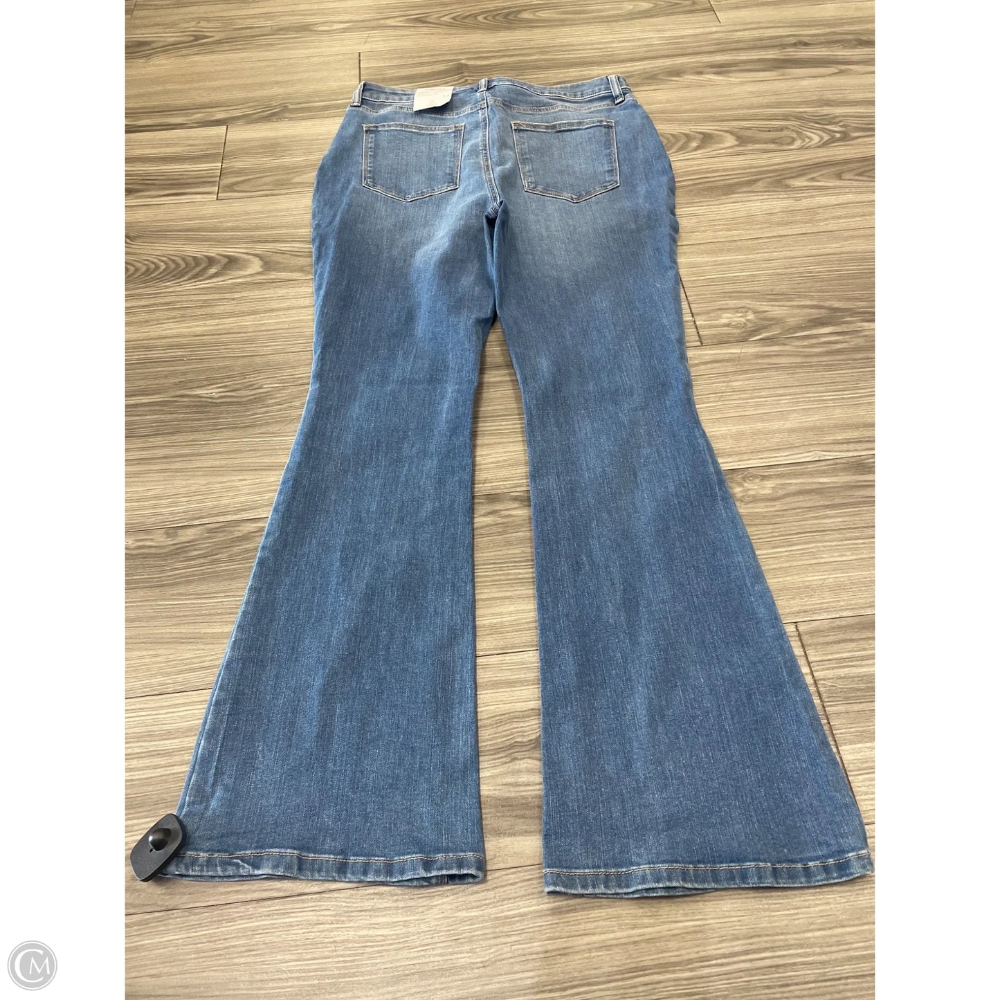 Jeans Flared By Sonoma In Blue, Size: 14