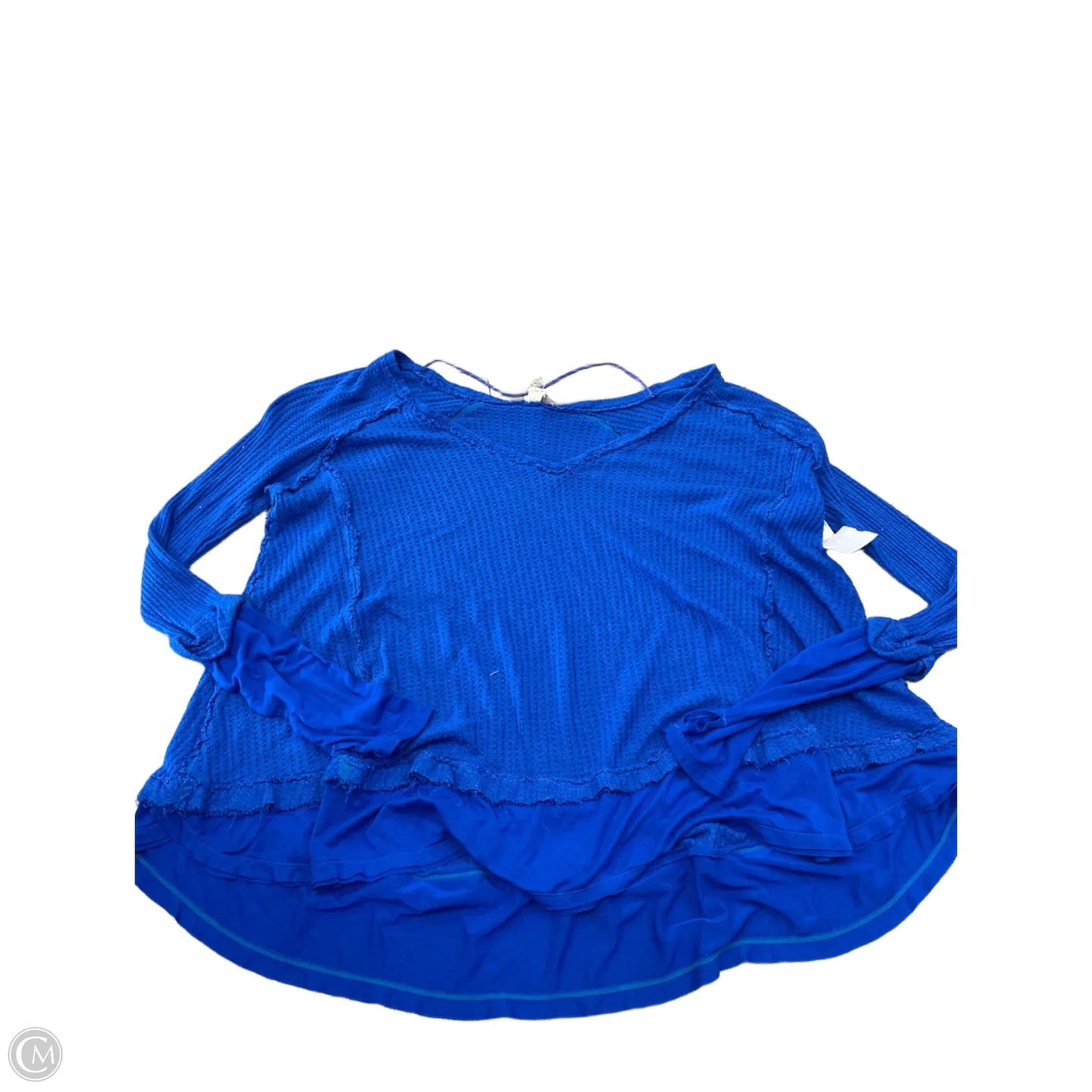 Top Long Sleeve By We The Free In Blue, Size: S