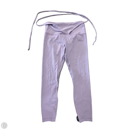 Athletic Leggings By Lululemon In Purple, Size: 8