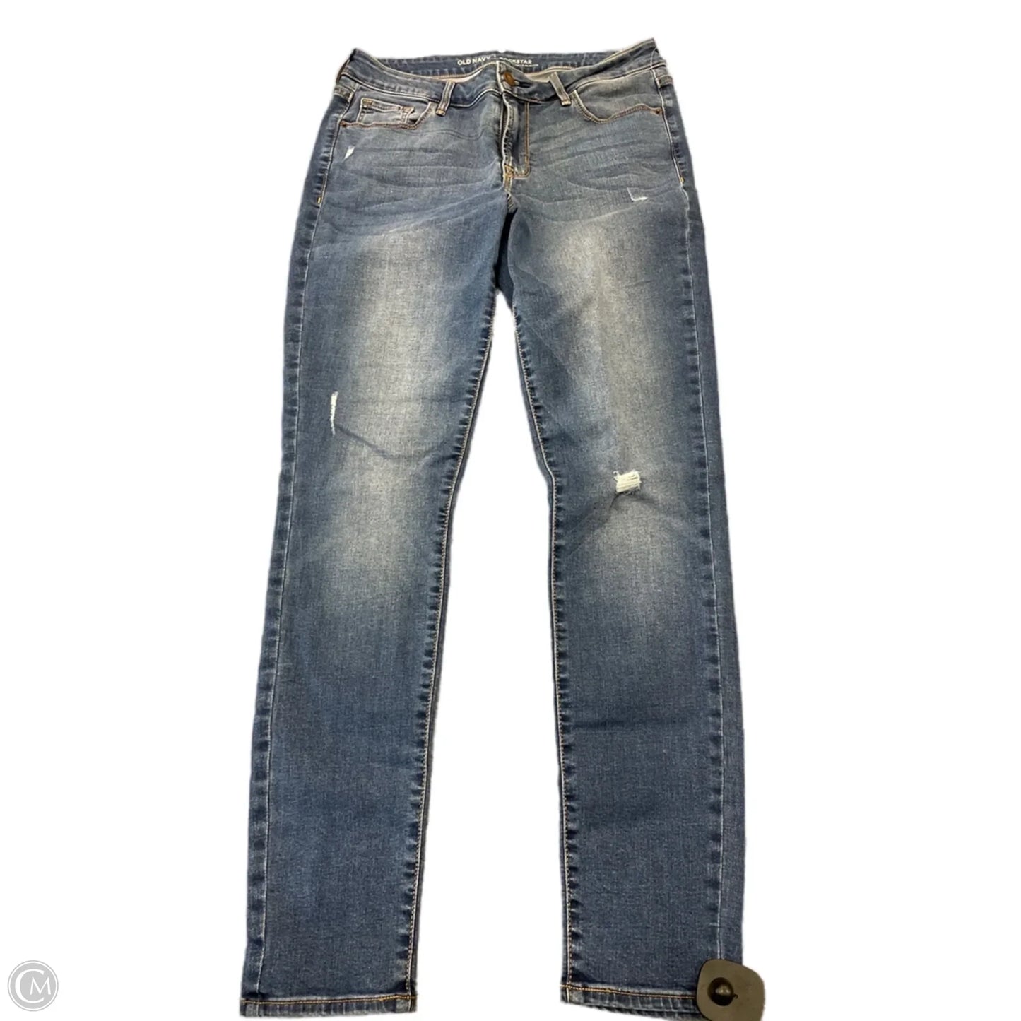 Jeans Skinny By Old Navy In Blue, Size: 8