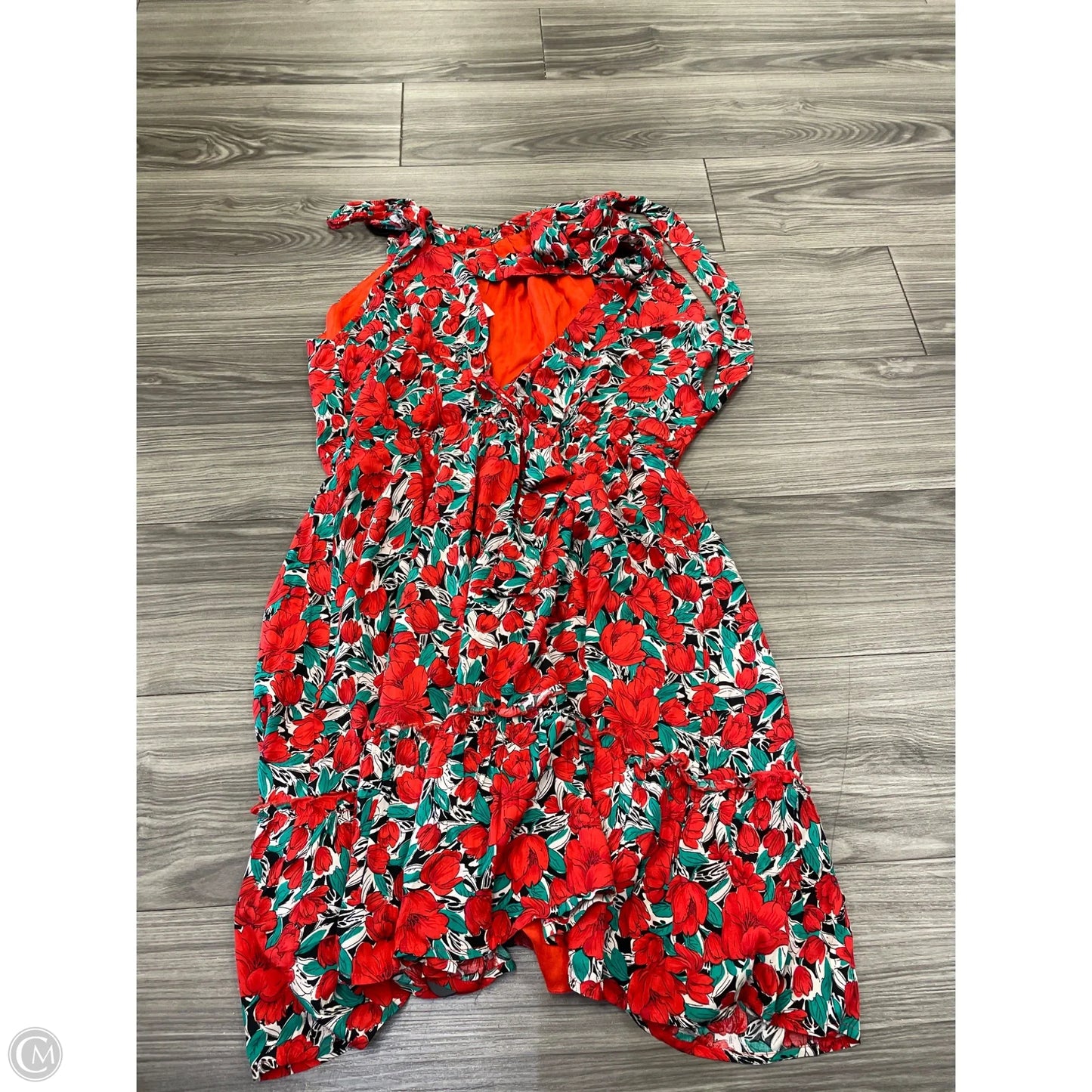 Dress Casual Short By Cmf In Floral Print, Size: L