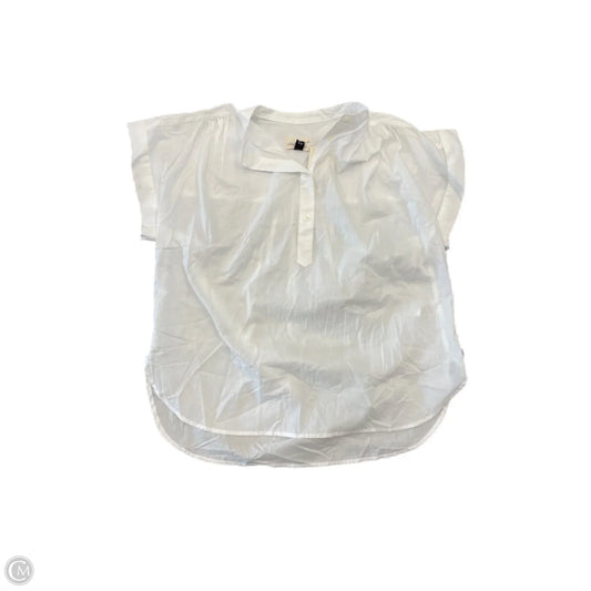 Top Short Sleeve Basic By Universal Thread In White, Size: Xs