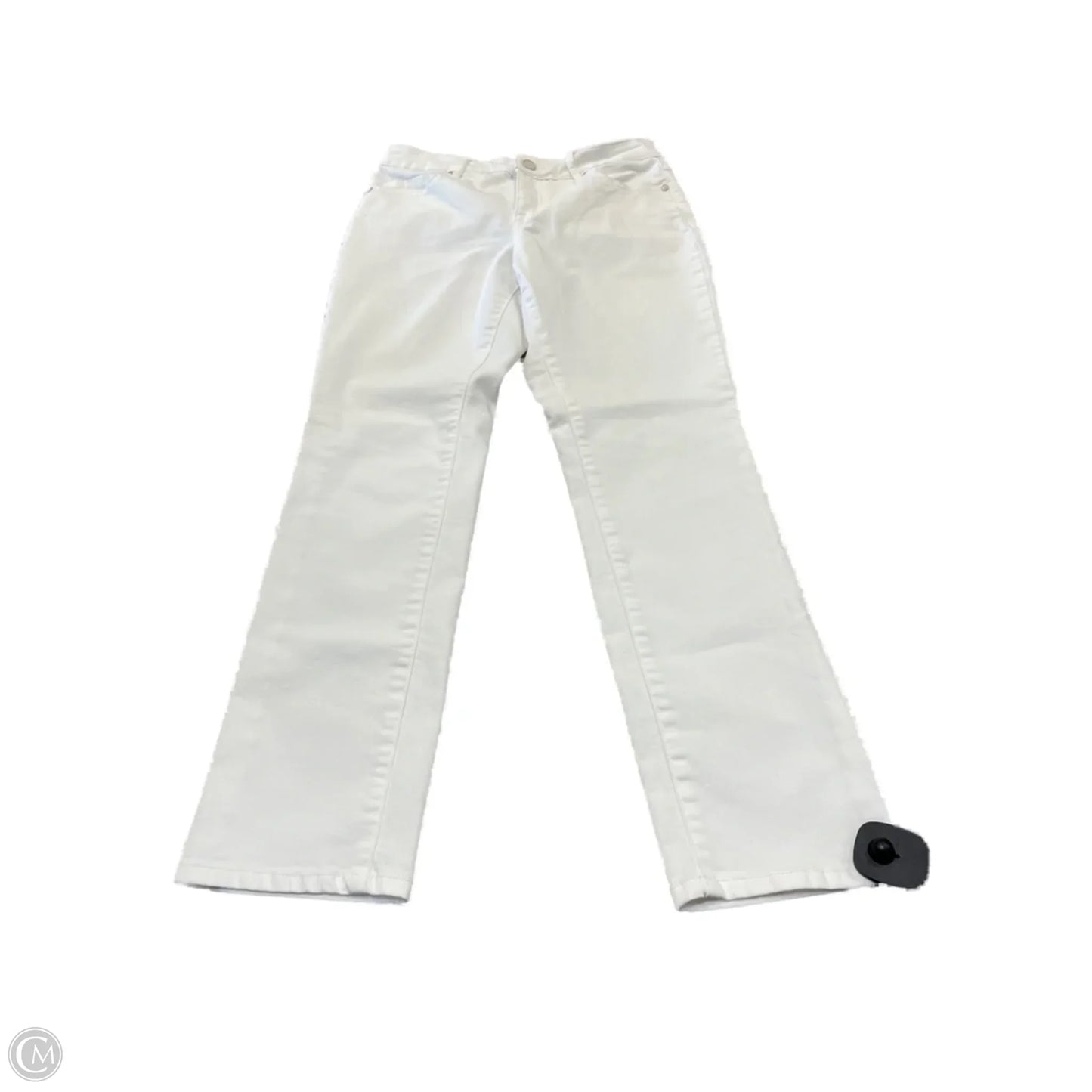Jeans Straight By Code Blue In White, Size: 6p