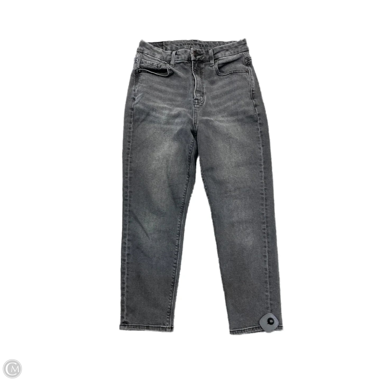 Jeans Boyfriend By American Eagle In Black, Size: 4