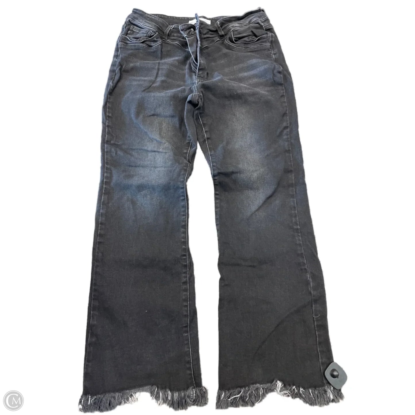 Jeans Straight By Kancan In Black, Size: 16