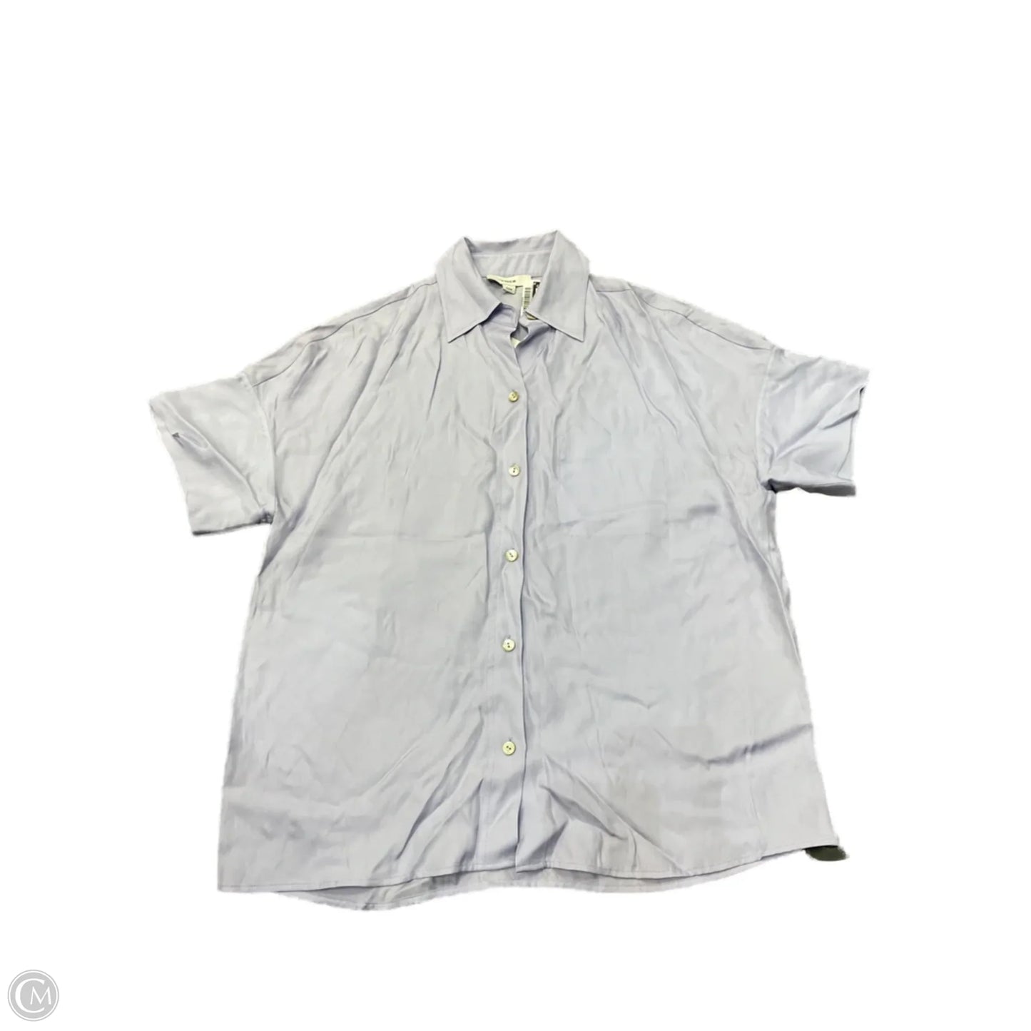 Top Short Sleeve Basic By Vince In Purple, Size: Xs