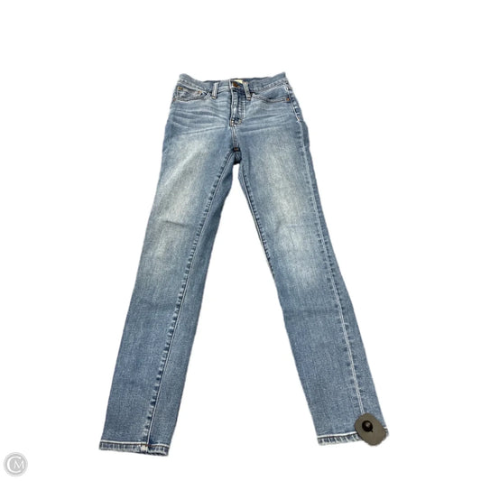 Jeans Skinny By Madewell In Blue, Size: 4
