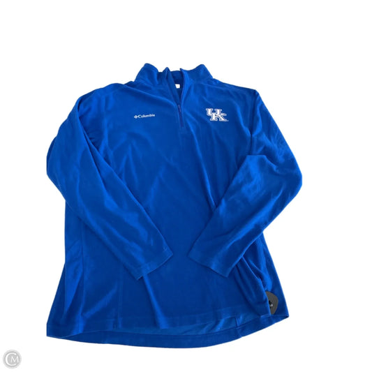 Sweatshirt Collar By Columbia In Blue, Size: Xl