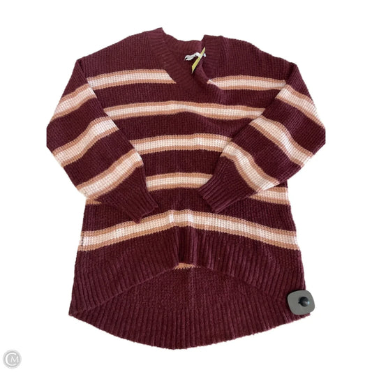 Sweater By American Eagle In Striped Pattern, Size: Xs