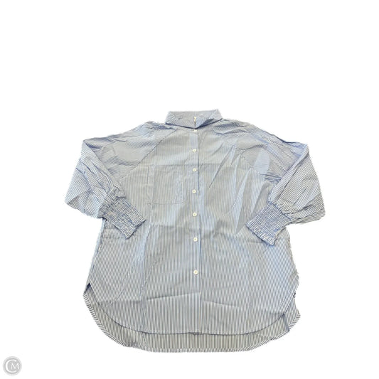 Top Long Sleeve Basic By Clothes Mentor In Striped Pattern, Size: L