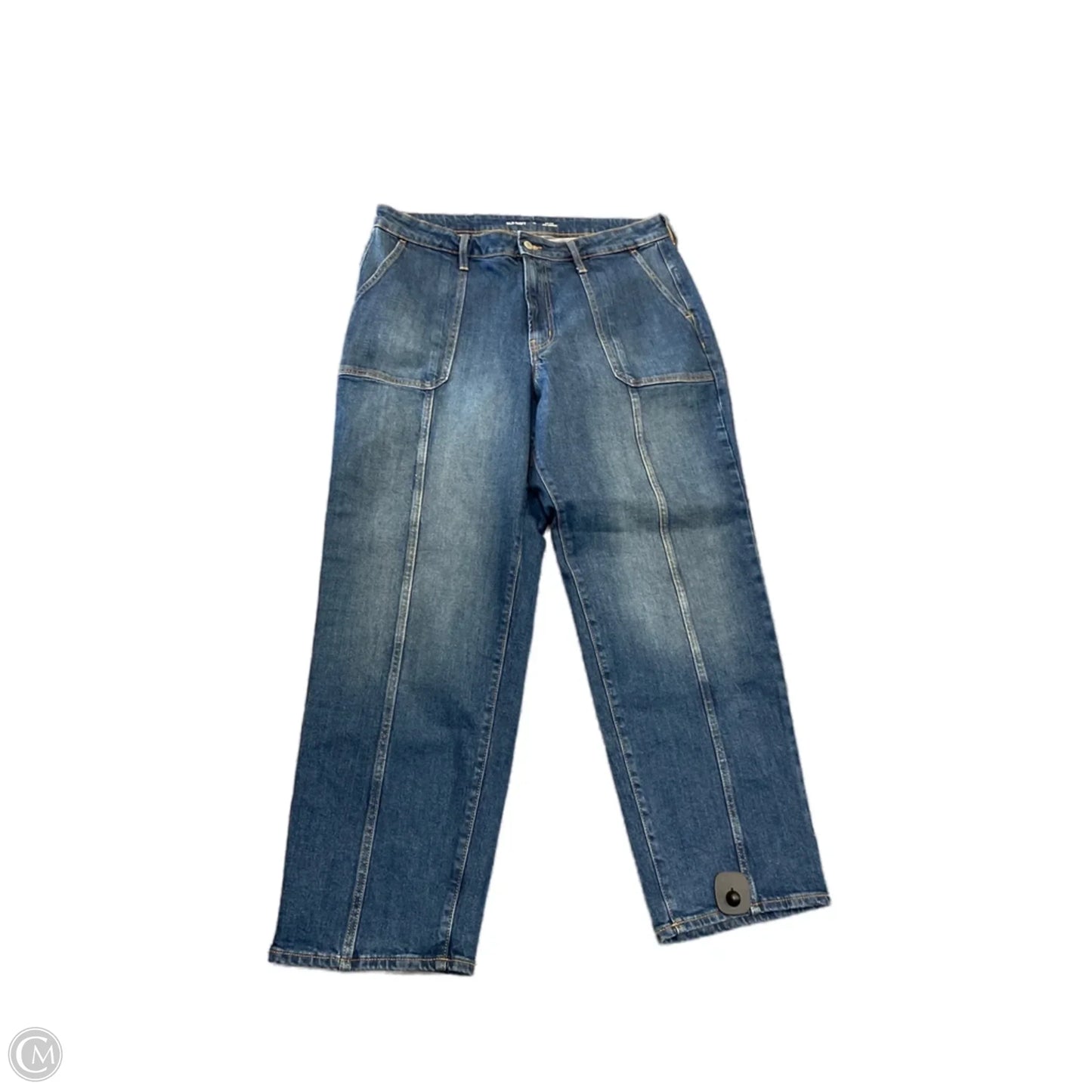 Jeans Boyfriend By Old Navy In Blue, Size: 16