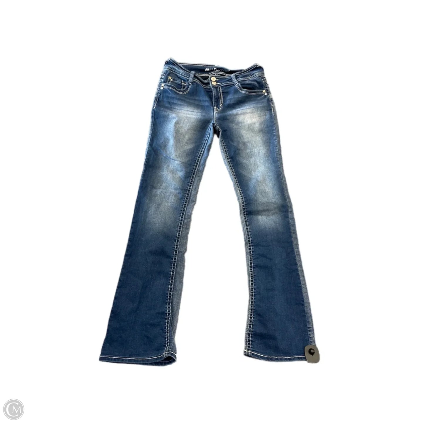 Jeans Boot Cut By Wallflower In Blue, Size: 8l