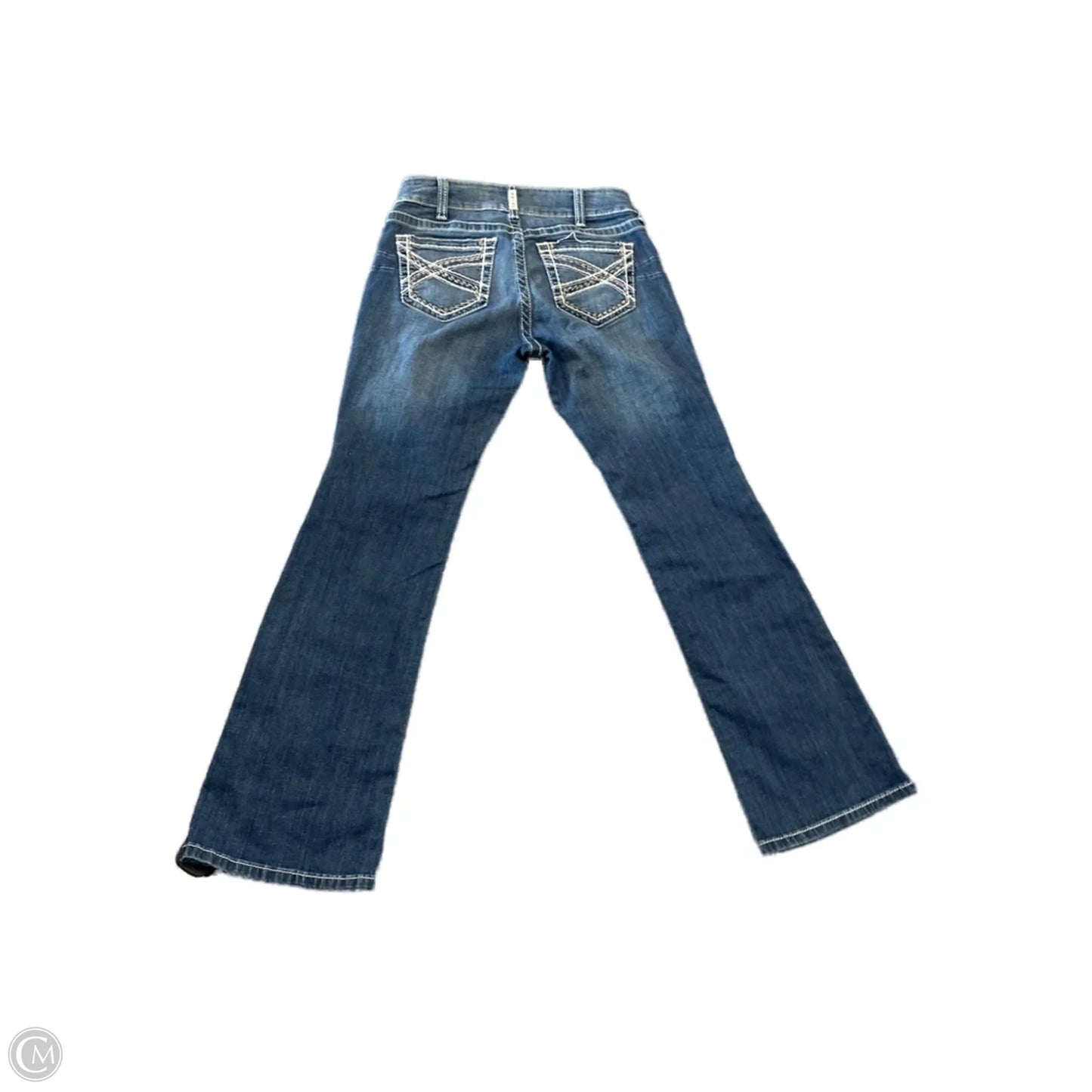 Jeans Boot Cut By Ariat In Blue, Size: 8p