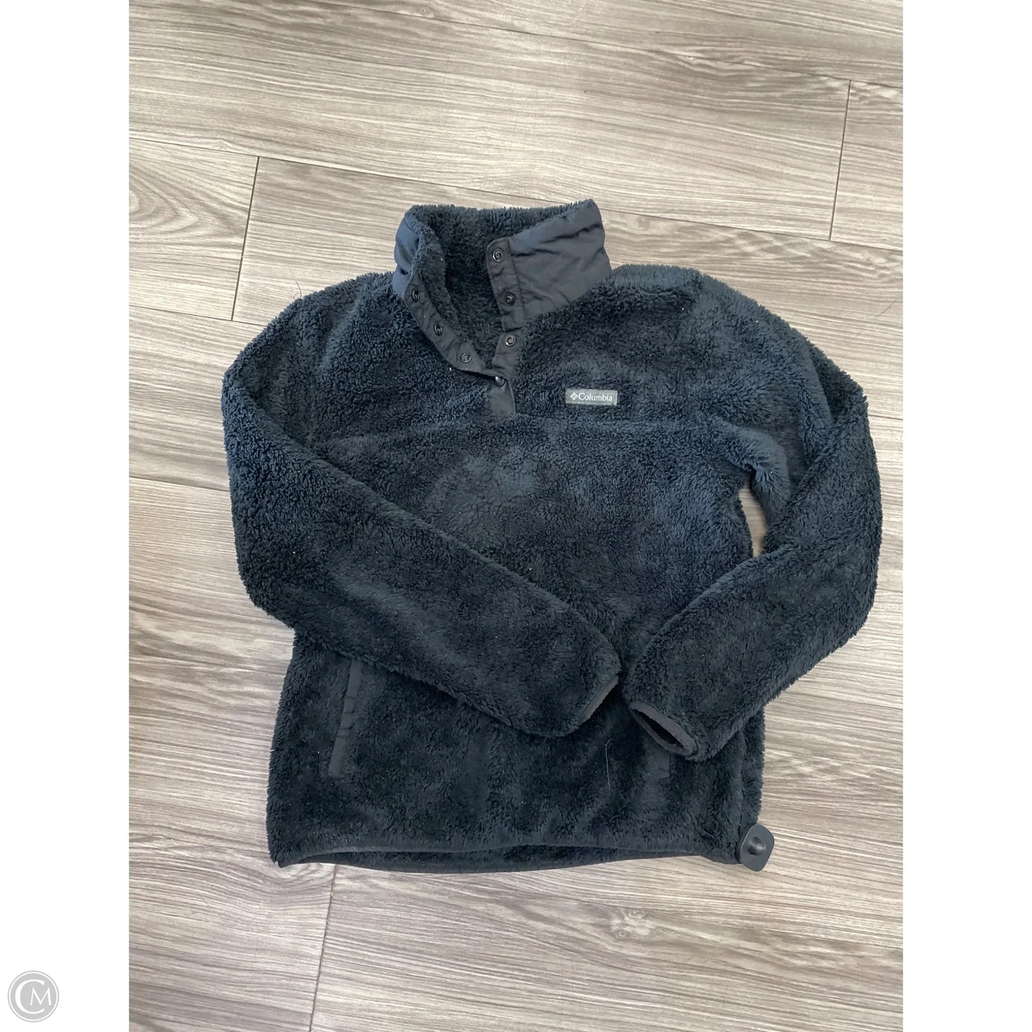 Jacket Faux Fur & Sherpa By Columbia In Black, Size: M