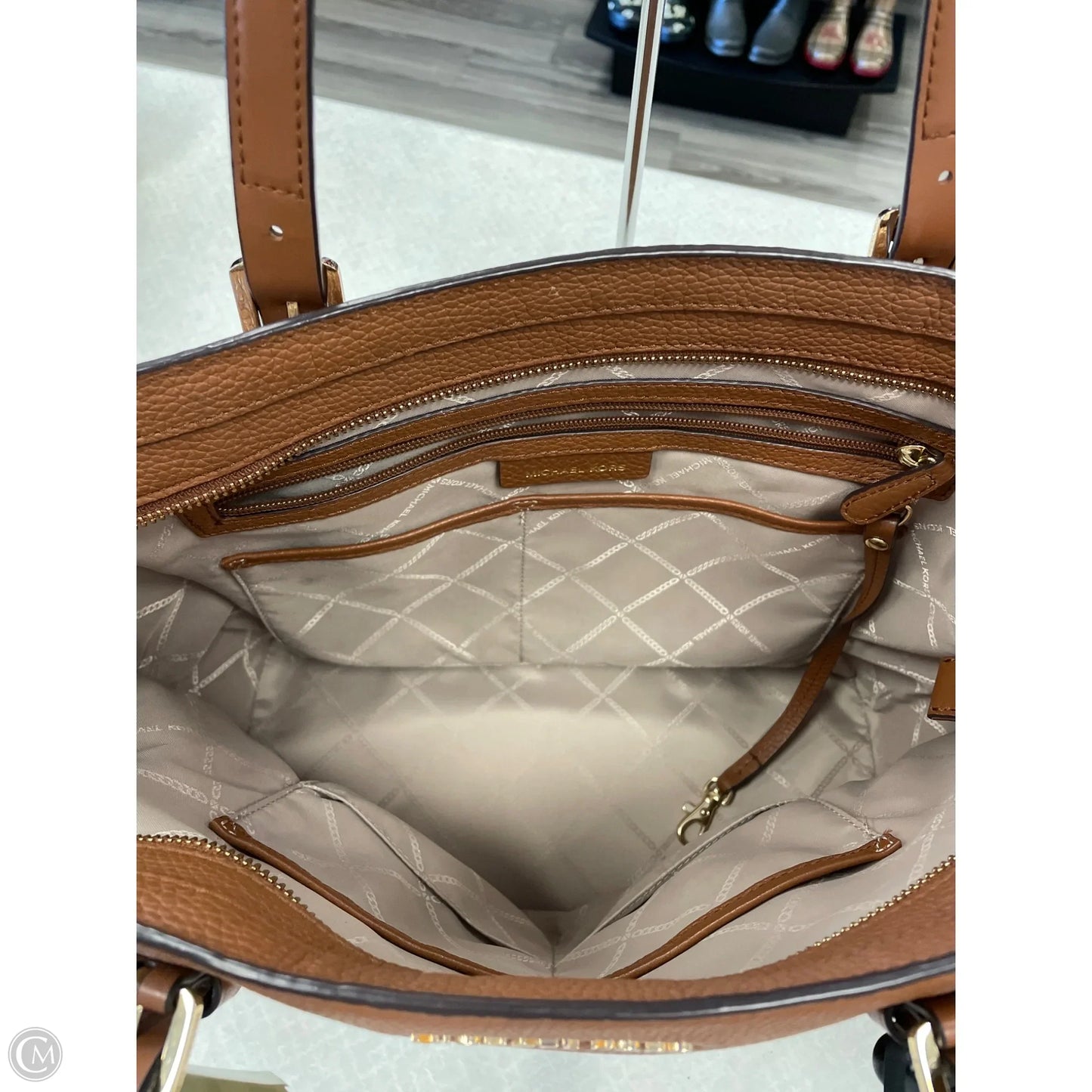 Handbag Designer By Michael Kors, Size: Large