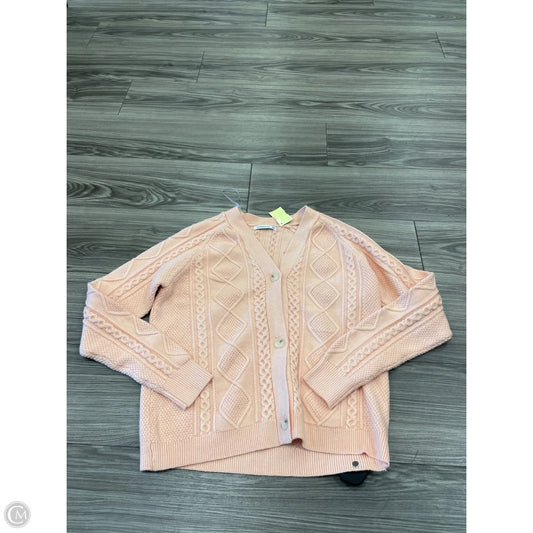 Cardigan By Staccato In Peach, Size: S