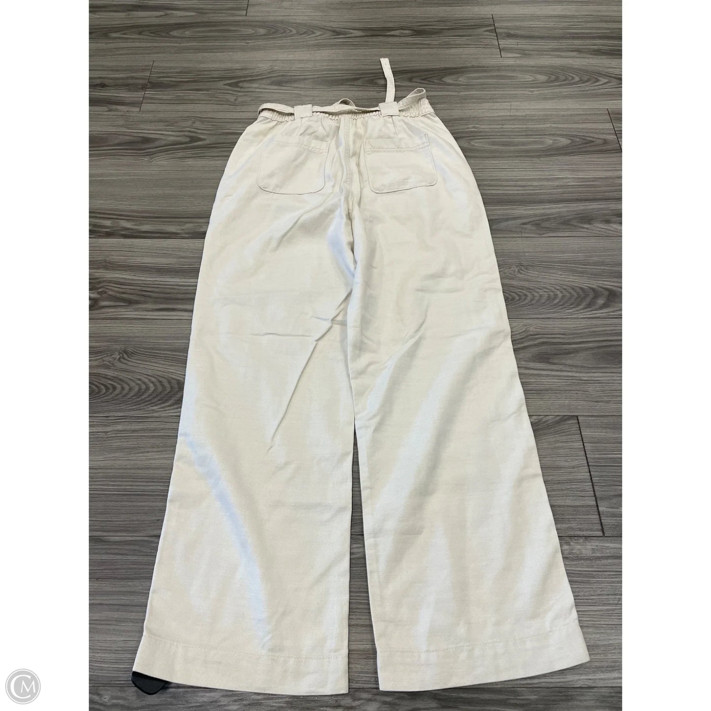 Pants Wide Leg By Falls Creek In Cream, Size: M