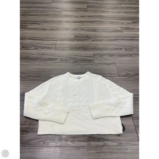 Sweater By Universal Thread In White, Size: M