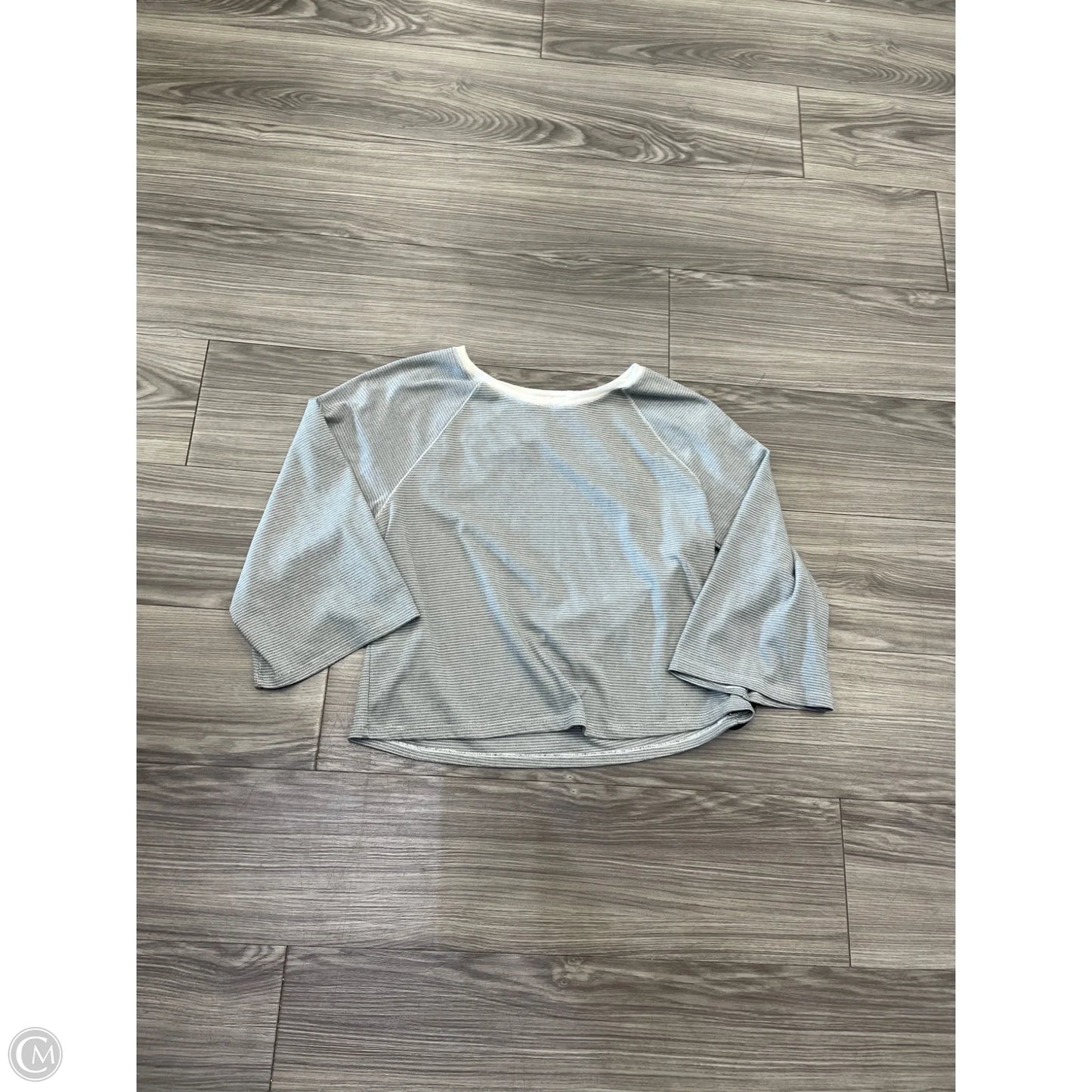 Top Long Sleeve Basic By Urban Romantics In Black & White, Size: M