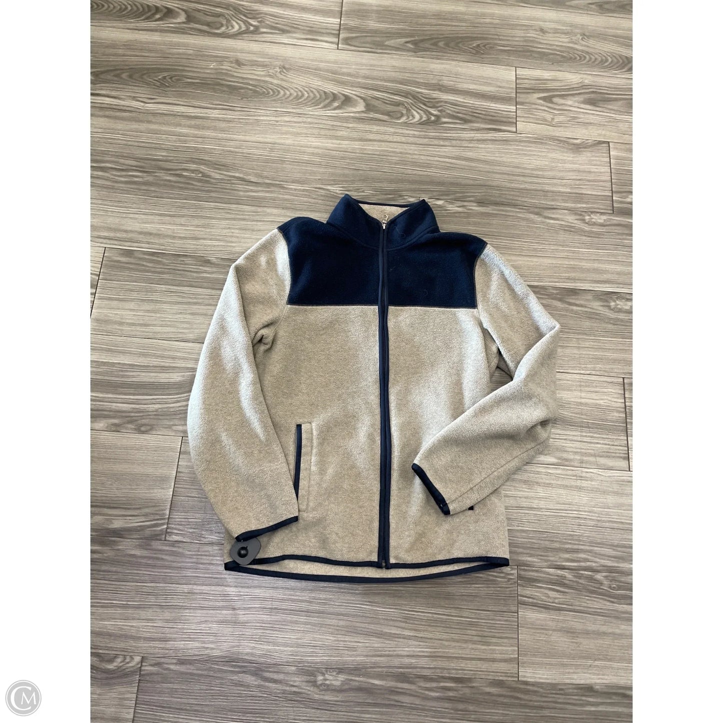 Jacket Fleece By Croft And Barrow In Grey, Size: S