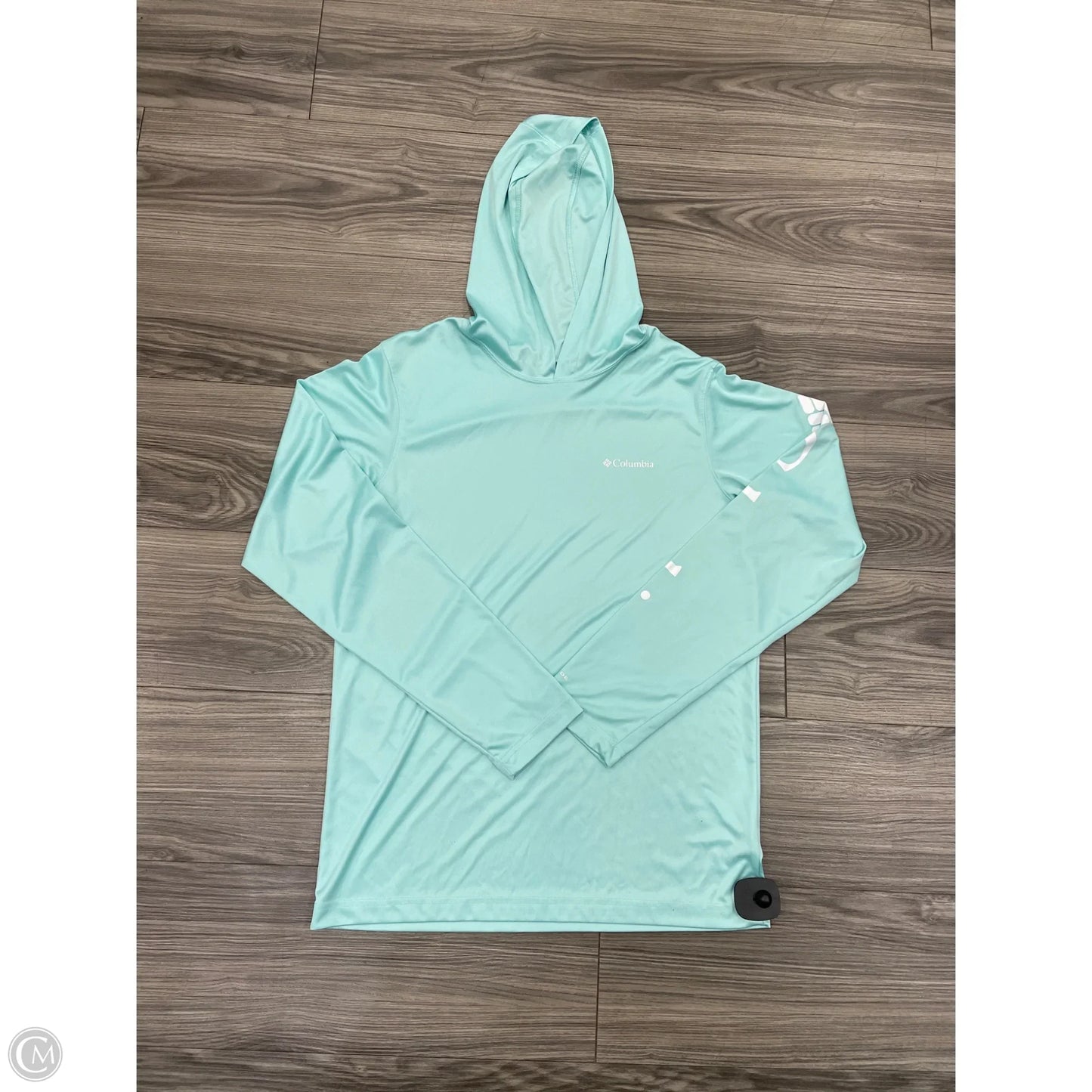Top Long Sleeve Basic By Columbia In Teal, Size: S
