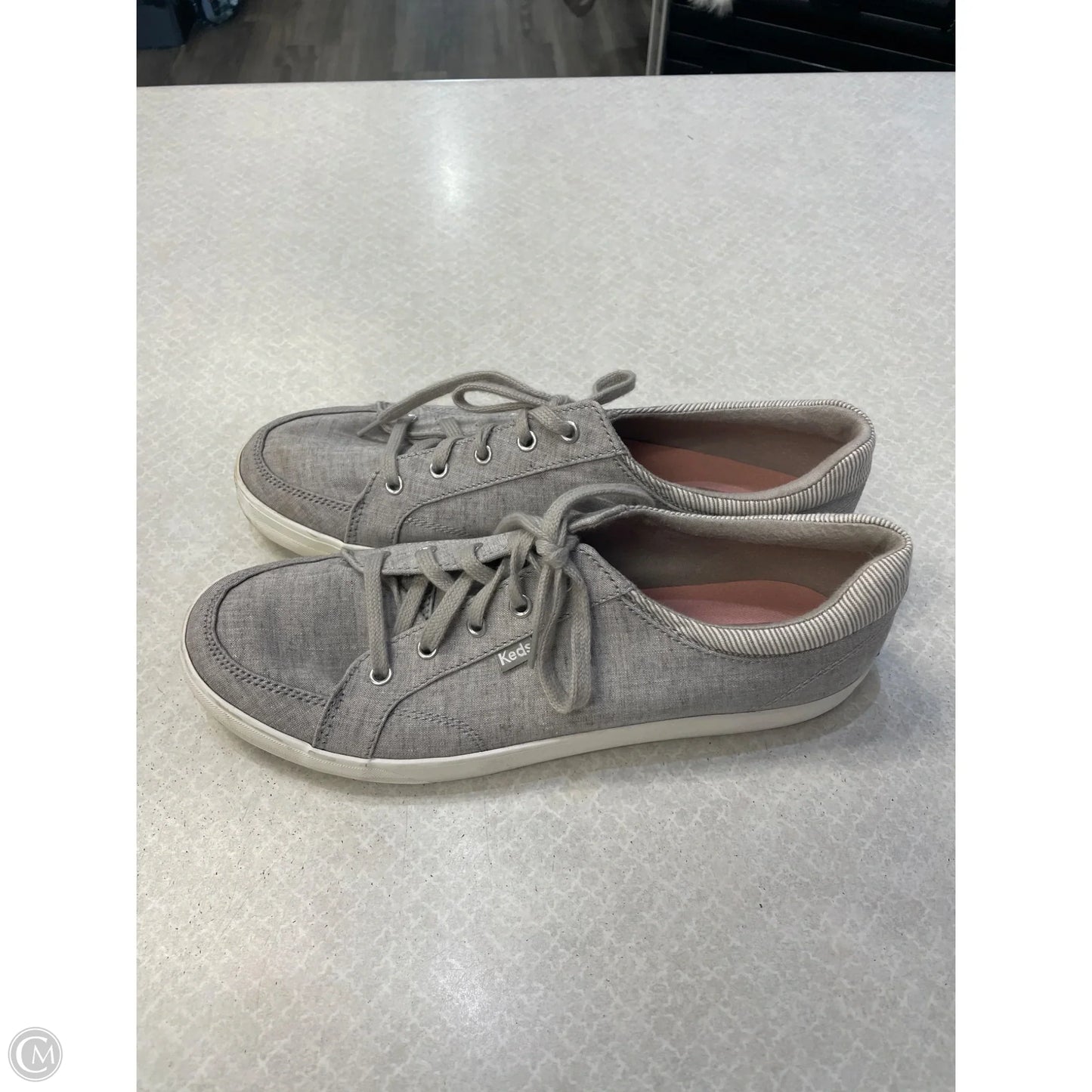 Shoes Sneakers By Keds In Grey, Size: 10