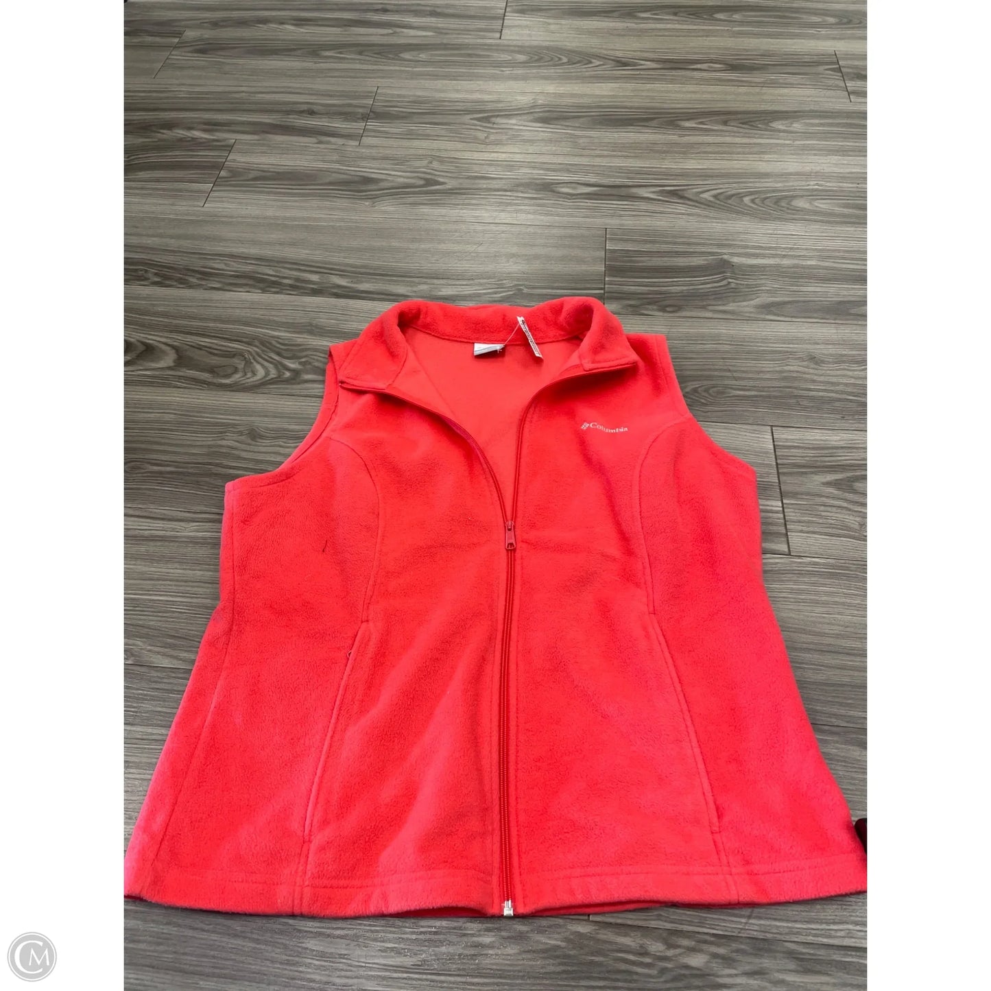 Vest Fleece By Columbia In Coral, Size: Xl
