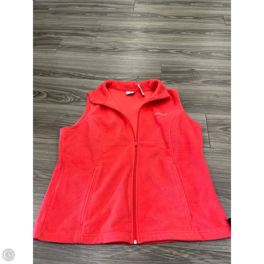 Vest Fleece By Columbia In Coral, Size: Xl