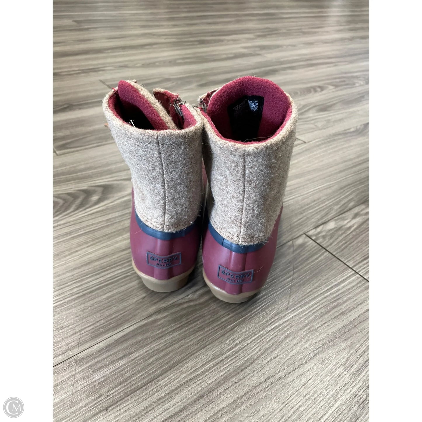 Boots Snow By Sperry In Maroon, Size: 8