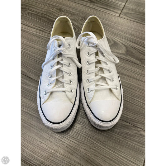 Shoes Sneakers Platform By Converse In White, Size: 10