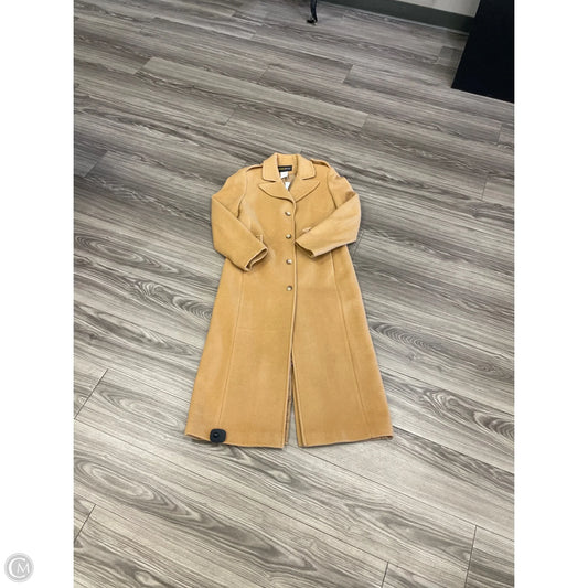 Coat Peacoat By Clothes Mentor In Brown, Size: 4p