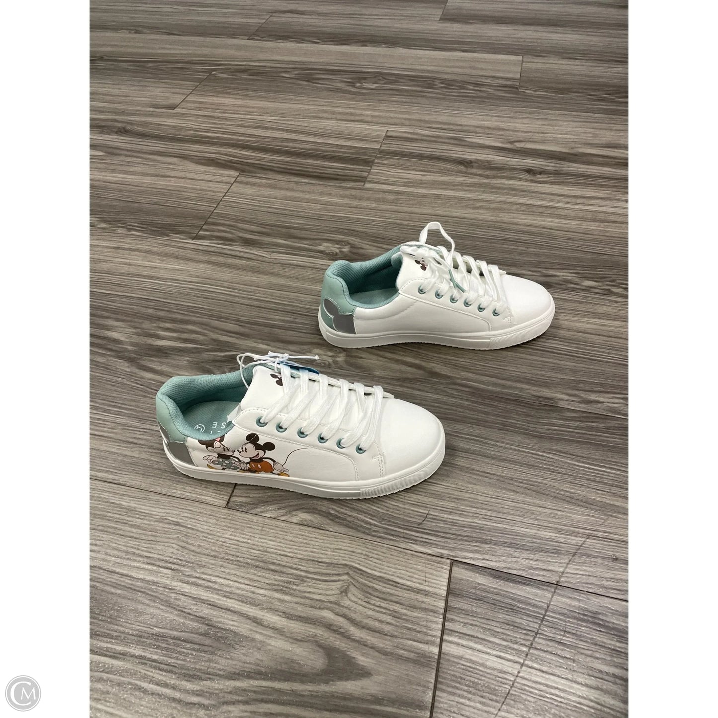 Shoes Sneakers By Disney In White, Size: 7