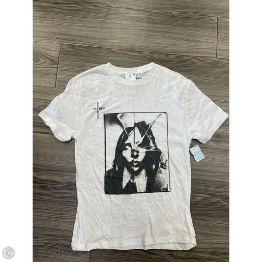 Top Short Sleeve By Clothes Mentor In White, Size: Xs