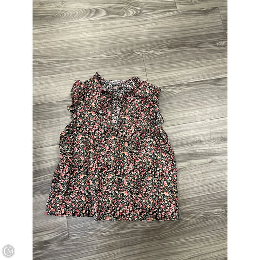 Tank Top By Bb Dakota In Floral Print, Size: L