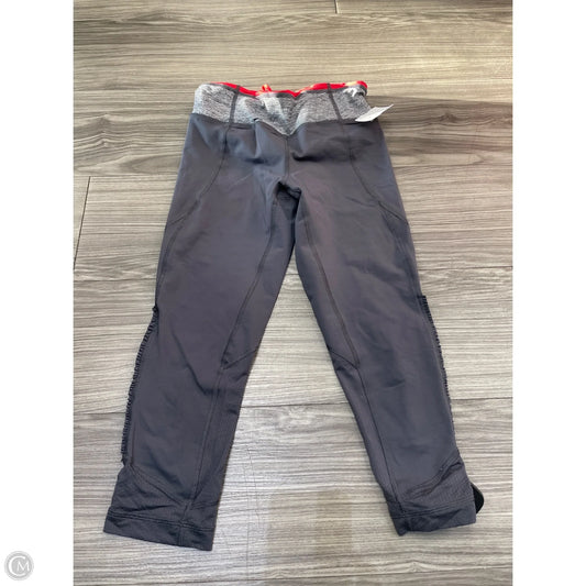 Athletic Leggings By Lululemon In Grey, Size: 4