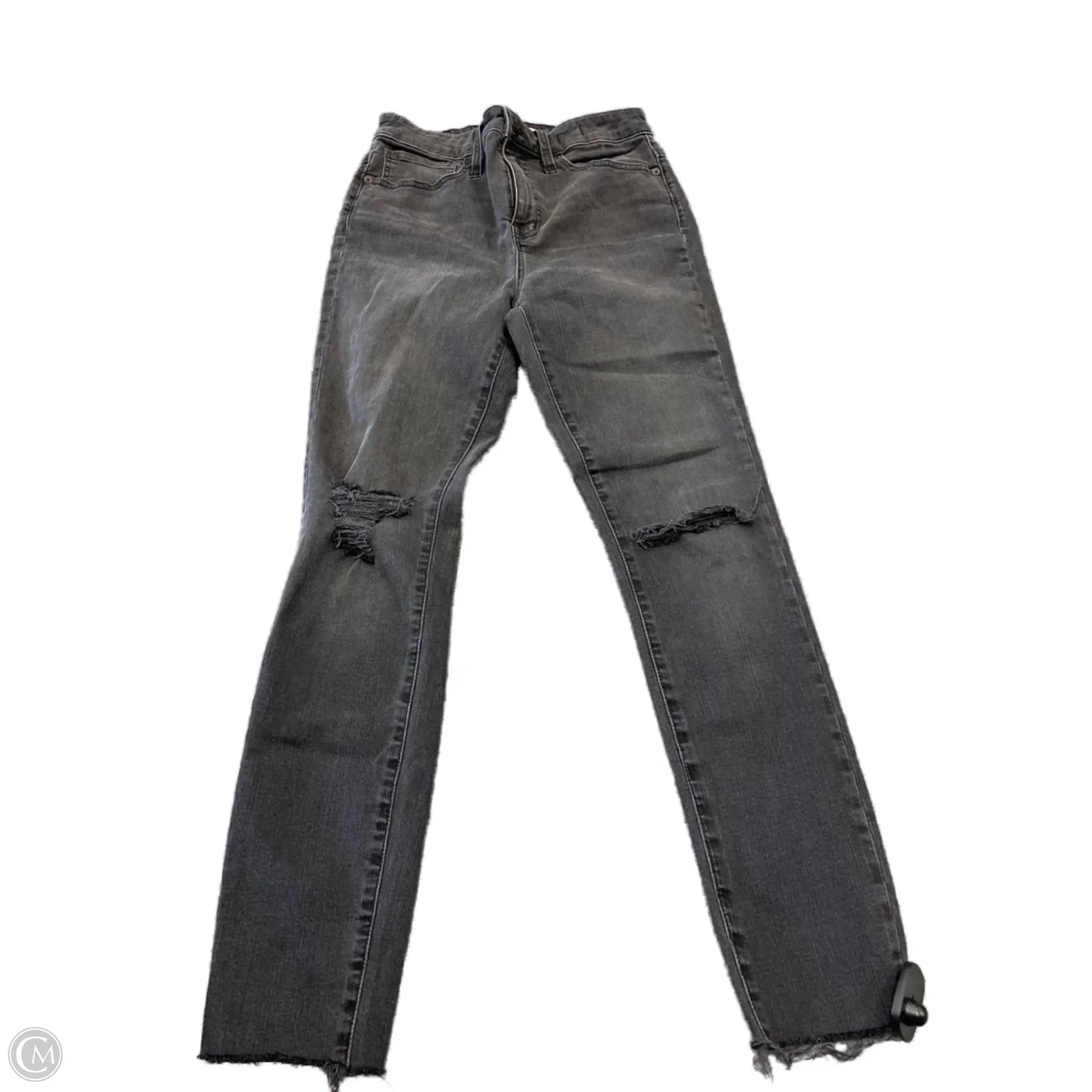 Jeans Skinny By Madewell In Black, Size: 6