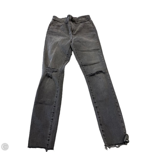 Jeans Skinny By Madewell In Black, Size: 6
