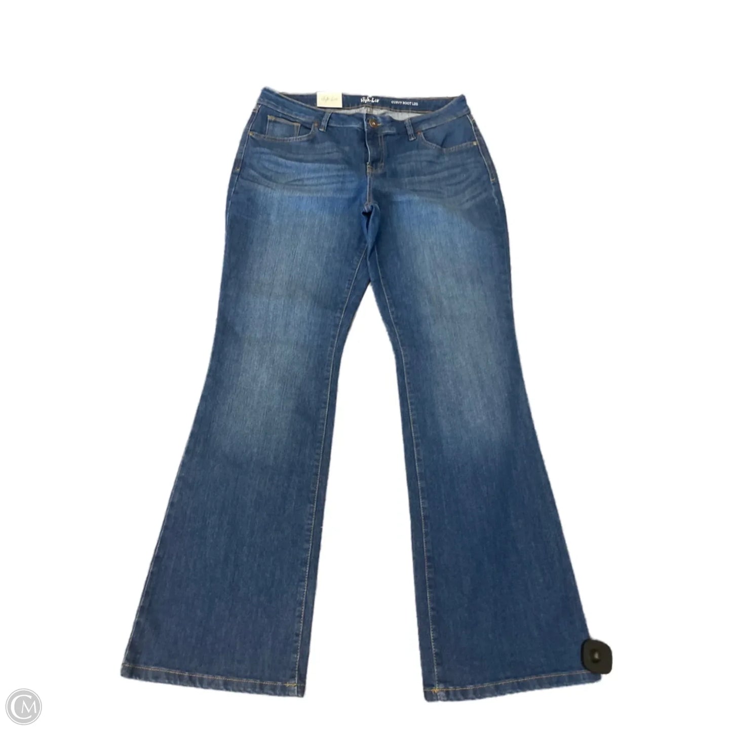 Jeans Boot Cut By Style And Co Collection Women In Blue, Size: 14