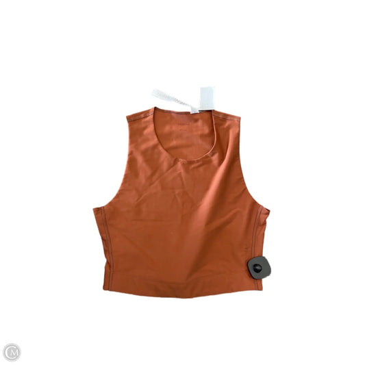 Athletic Tank Top By Clothes Mentor In Orange, Size: S