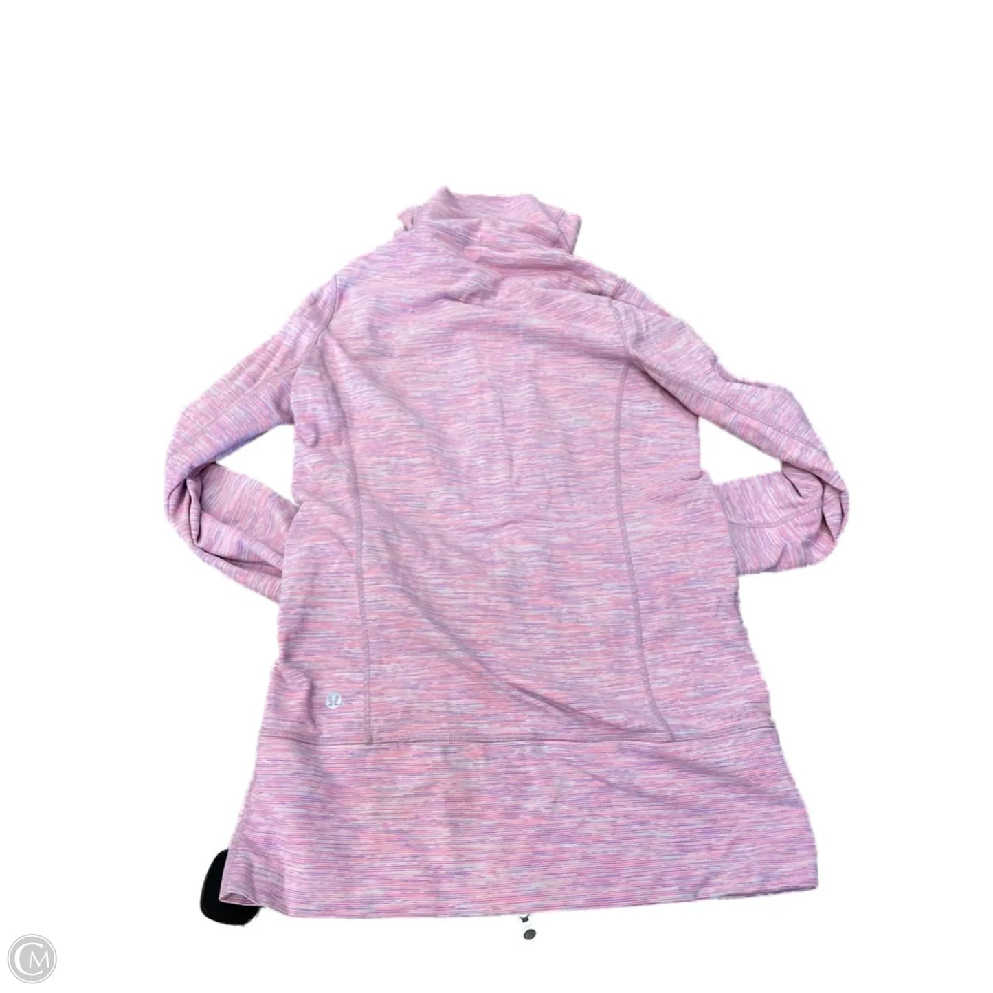 Athletic Sweatshirt Collar By Lululemon In Pink, Size: 6