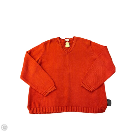 Sweater By St Johns Bay In Orange, Size: L